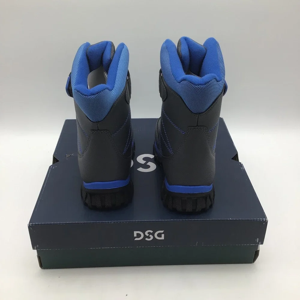 DSG Menace Kids‎ Winter Boots Grey Blue DSGCWB2201-BLU Size 13K NEW